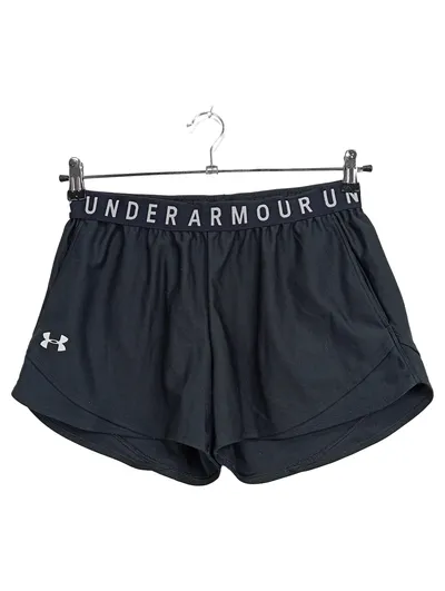 Under Armour Damen Sport Shorts Kurze Hose Schwarz Gr. 38, M Logo