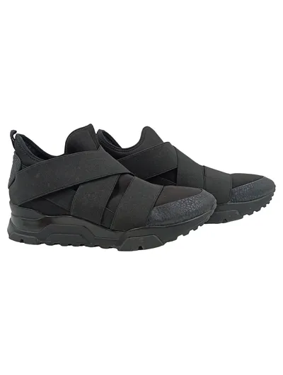 Ash Damen Slipper Sneaker Slip-On Schwarz Gr. 41 Sportlich