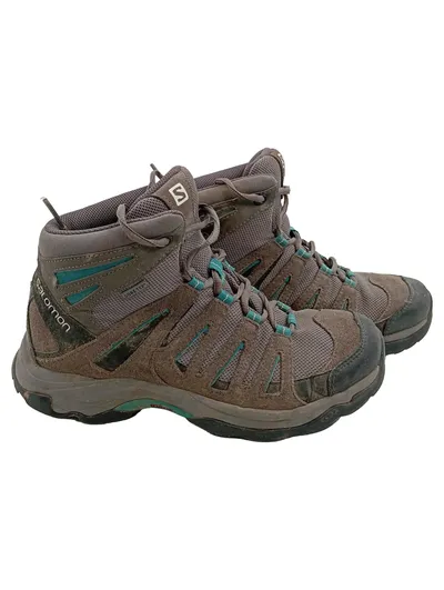Salomon Wanderschuhe Outdoorschuhe Damen Braun Gr. 37.33 Gore-Tex