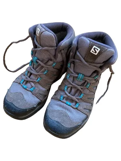 Salomon Wanderschuhe Outdoorschuhe Damen Braun Gr. 37.33 Gore-Tex