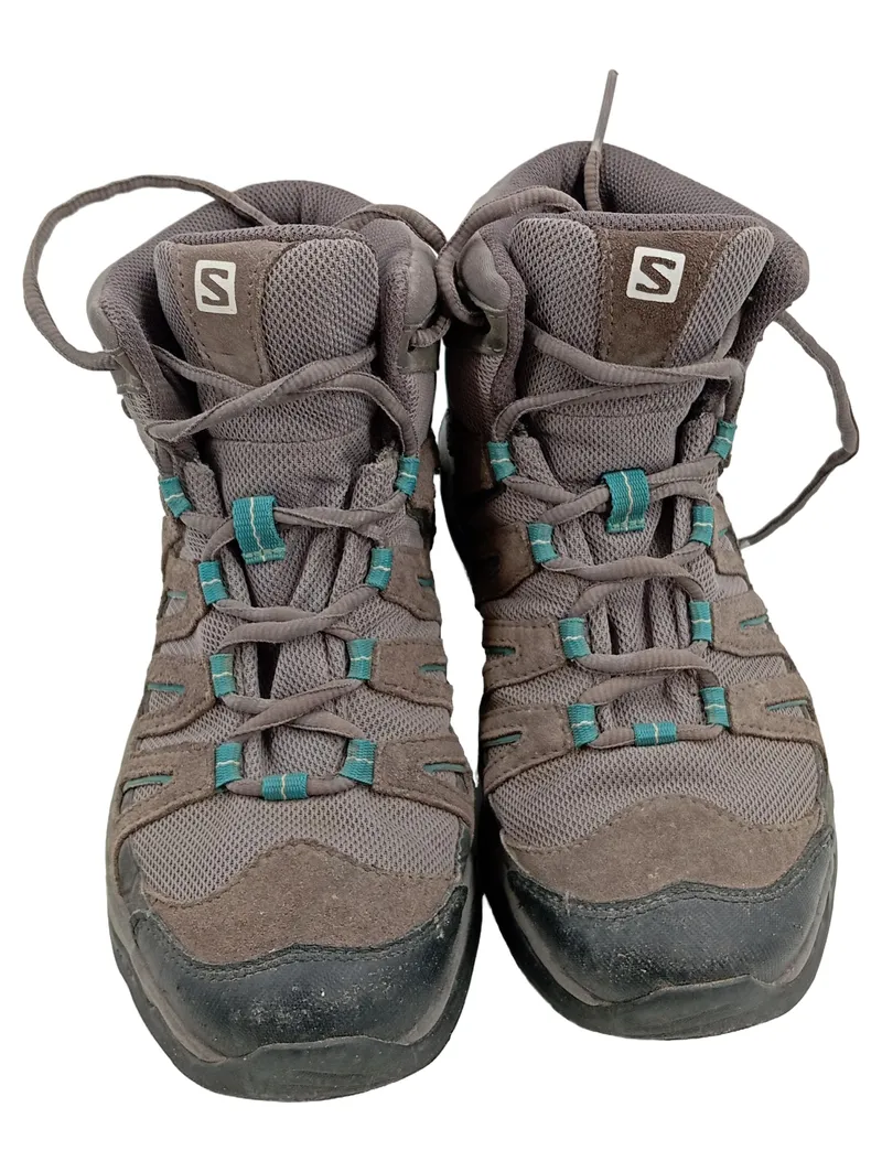 Salomon Wanderschuhe Outdoorschuhe Damen Braun Gr. 37.33 Gore-Tex 6