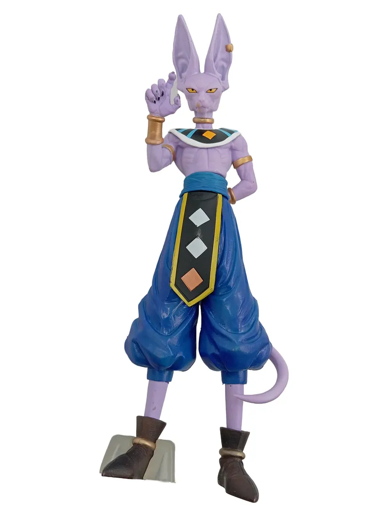 Dragon Ball Super Beerus Actionfigur Sammlerstück Figur 30cm Lila 2