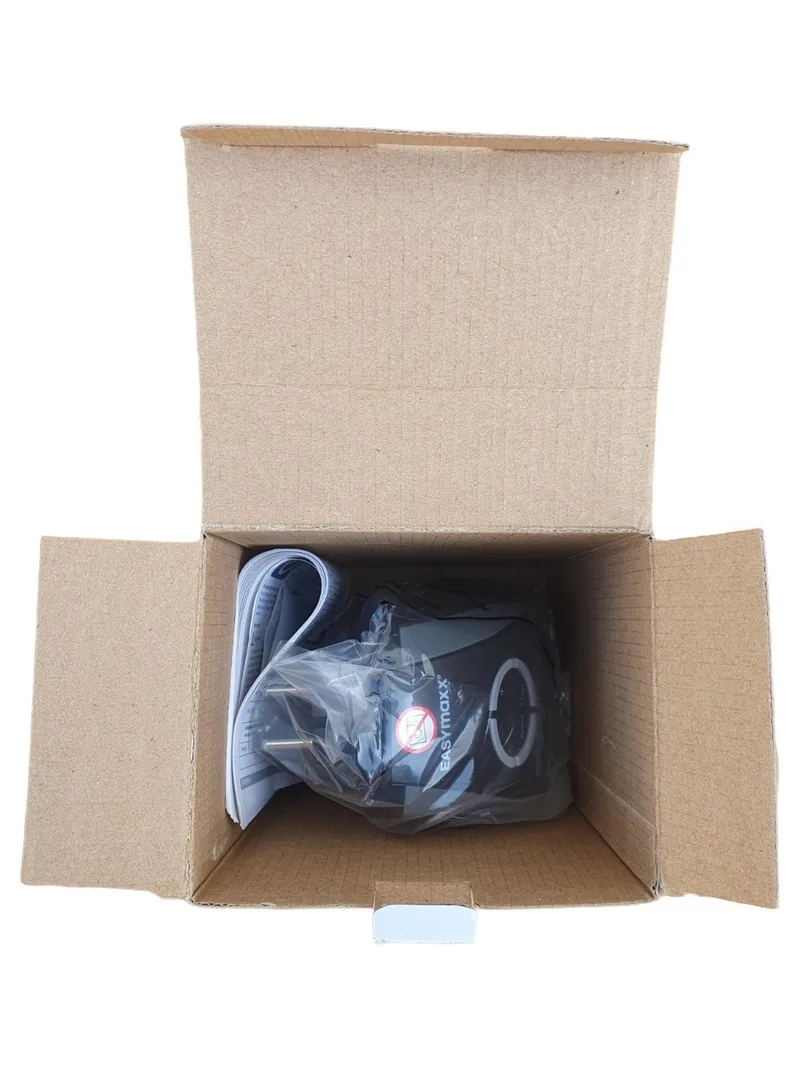 EASYmaxx Mini-Heizung Steckdosen Keramik Heizlüfter 500W Schwarz 4