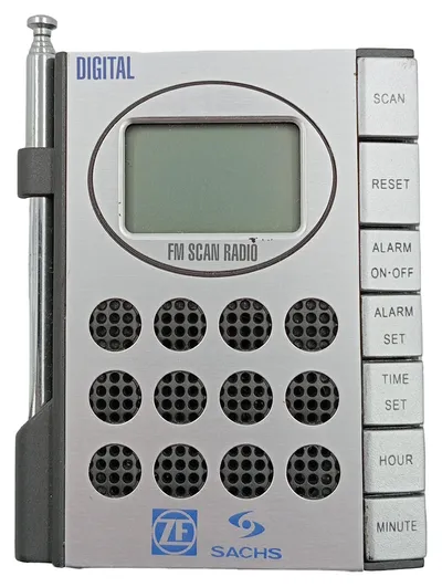 Nestler-matho 957 Digital FM Scan Radio Taschenradio mit Wecker LCD