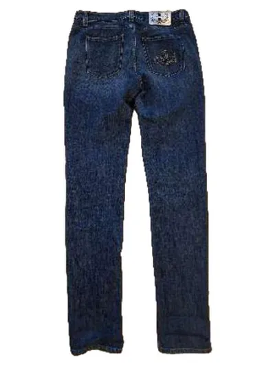 Trussardi Jeans Damen Jeans Slim Fit Blau Größe 42