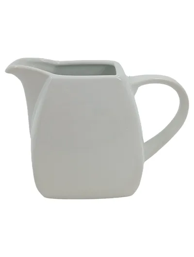 BOXXX Milchkännchen Porzellan Weiß Modern 10 cm 300 ml