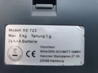 ADE KE 723 Jana Digitale Küchenwaage Nährwertwaage Silber 5kg 4