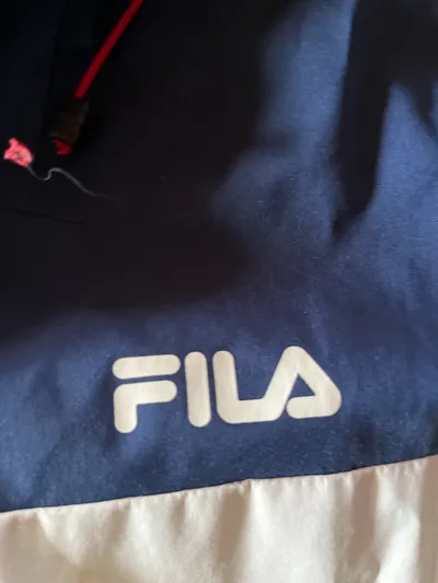 FILA Herren Windjacke Anorak Windbreaker Kapuze Mehrfarbig Gr. M