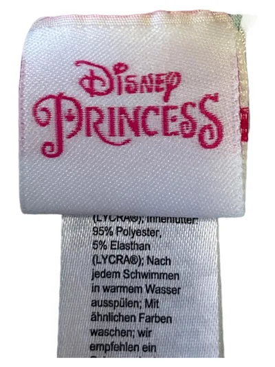 Disney Princess Mulan Bikini Mädchen Gr. 134/140 Türkis Pink Bademode