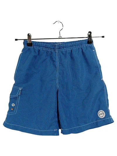 CMP Badeshorts Kinder Jungen Gr. 128 Blau Gestreift Schwimmhose