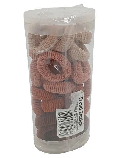 TREND-DESIGN Haargummis Set Rosa neutralen Tönen Zopfgummis Haarband