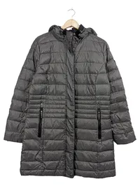 Canyon Steppjacke Damen Grau Gr. 42 XL Gesteppt Kapuze Outdoor 1