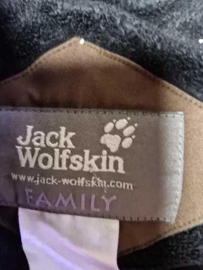 Jack Wolfskin Herren Outdoorjacke Winterjacke Gr. 50/L Braun Kapuze