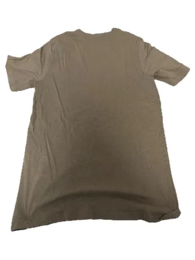 BOSS Herren T-Shirt Basic Beige Gr. 48, M Kurzarm Logo-Print