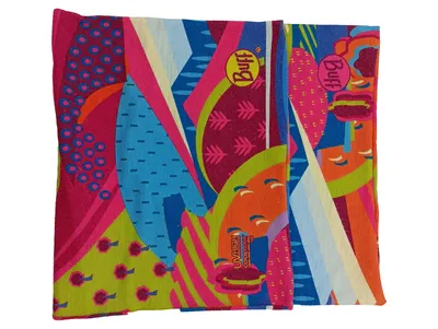 BUFF Schlauchtuch Multifunktionstuch UV-Schutz Coolmax Mehrfarbig Sportlich