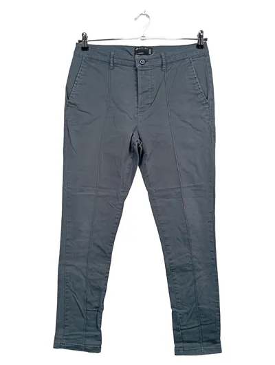 ASOS Design Herren Stoffhose Grau Gr. W32 L30 Casual