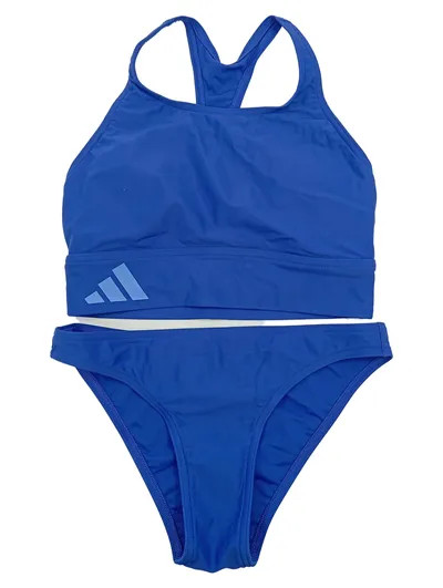 Adidas Damen Bikini Set Sport Badeanzug Blau Größe 36 HR4376