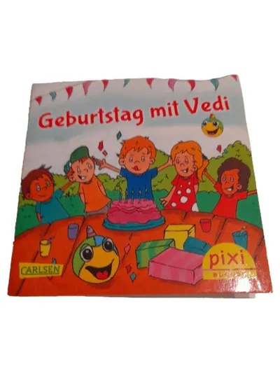 Geburtstag mit Vedi Carlsen Pixi Kinderbuch Bilderbuch
