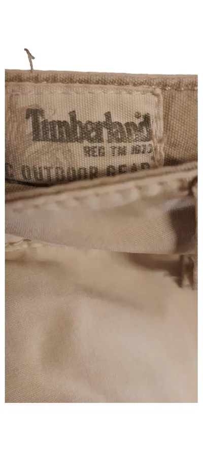 Timberland Damen Minirock Beige Gr. 36 S Outdoor Casual Baumwolle