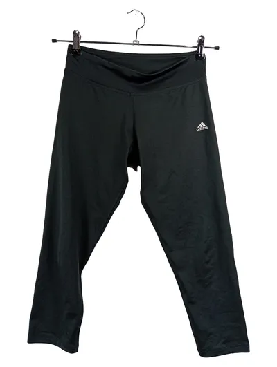 Adidas Damen Capri Leggings Sporthose Schwarz Gr. S 36 Fitness Yoga