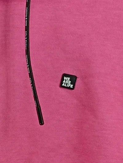 Alife & Kickin Damen Kapuzenpullover Hoodie Pink Gr. XS Vegan