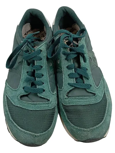 Saucony Sneaker Low Damen Gr. 40 Petrol Retro Sportschuhe