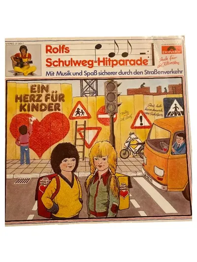 Rolf Zuckowski Rolfs Schulweg-Hitparade Vinyl LP Polydor Kinder