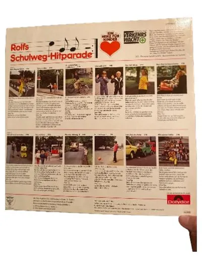 Rolf Zuckowski Rolfs Schulweg-Hitparade Vinyl LP Polydor Kinder