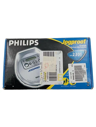 Philips AX2301 Jogproof tragbarer CD-Player ESP 45s Dynamic Bass Boost
