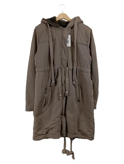 Geelong Damen Parka Winterjacke Teddyfell gefüttert Gr. L Braun