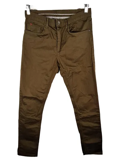 Zara Man Herren Stoffhose Oliv Gr. 38 W30 Casual