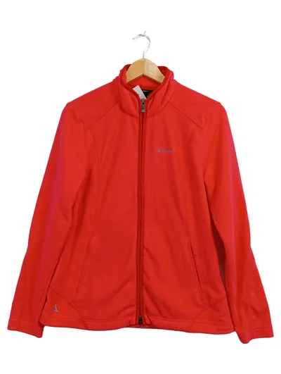 Schöffel Fleecejacke Damen Gr. L 40 Rot Outdoor Fullzip