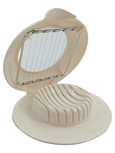 Fackelmann Eierschneider Allesschneider Weiß 15 cm Praktisch
