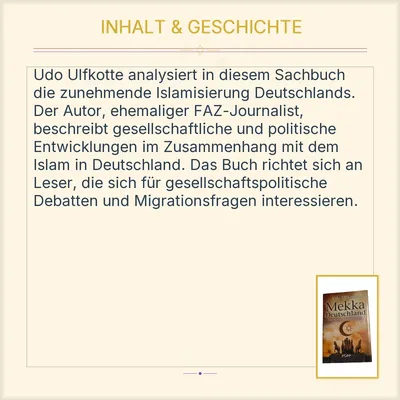 Mekka Deutschland - Die stille Islamisierung - Udo Ulfkotte - Kopp Verlag
