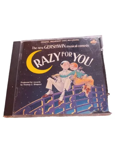 Crazy for You Gershwin Musical CD Original Broadway Cast Recording