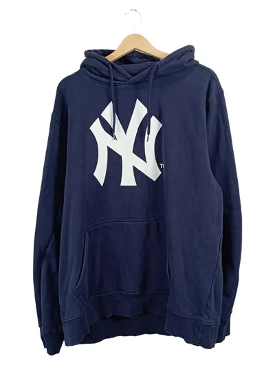 MLB York Yankees Kapuzenpullover Herren Gr. 2XL Navy Blau Hoodie