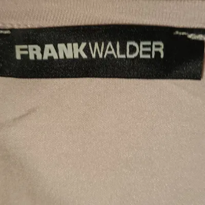 FRANK WALDER Damen T-Shirt Rosa Blumenapplikation Gr. 48