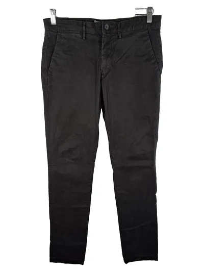 Celio Stoffhose Herren Chino Schwarz Gr. 50 W33 Casual