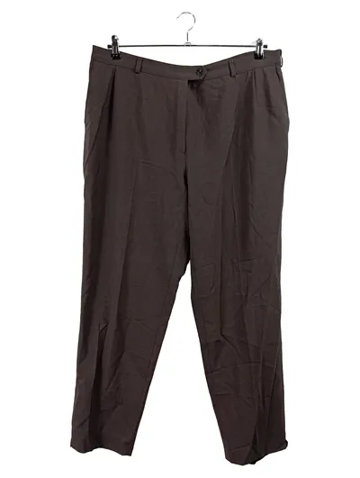 Zerres Damen Stoffhose Business Braun Gr. 50 W40