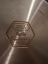 Fissler Kochtopf Stieltopf Edelstahl 18-10 18 cm Silber 2