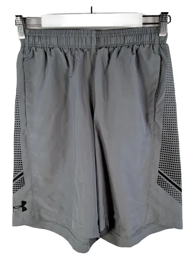 Under Armour Sport Shorts Herren Grau Gr. S Heatgear Kurze Hose
