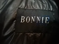 Bonnie Jean Steppjacke Damen Gr. 38 M Schwarz mit Echtfellkragen Elegant 2