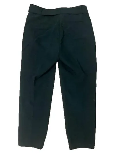 Massimo Fabbro Damen Anzughose Grün Gr. 40 W31 L Business mit Bindegürtel
