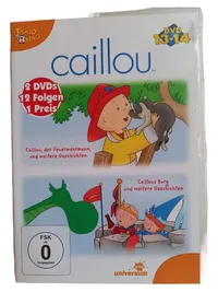 Caillou TOGGO Kids DVD 13+14 Box 2 DVDs 12 Folgen Kinderserie 1