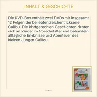Caillou TOGGO Kids DVD 13+14 Box 2 DVDs 12 Folgen Kinderserie 3