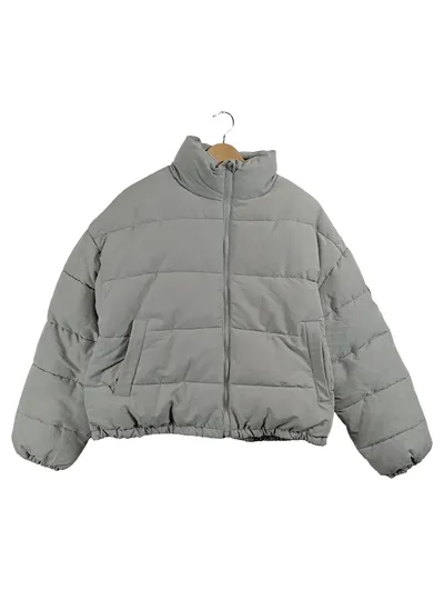 IKKS Steppjacke Kinder Mädchen Grau Gr. M / 140 Casual