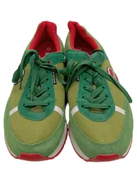 Colmar Originals Herren Sneaker Low Gr. 45 Grün Rot Retro Turnschuhe 2
