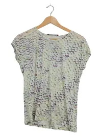 Comptoir des Cotonniers Damen T-Shirt Gr. 38 M Mehrfarbig Tierdruck 1