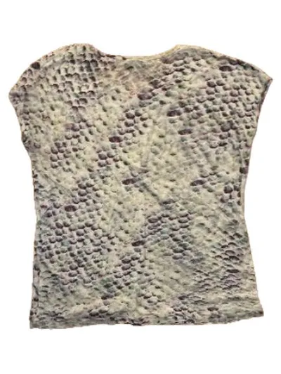 Comptoir des Cotonniers Damen T-Shirt Gr. 38 M Mehrfarbig Tierdruck