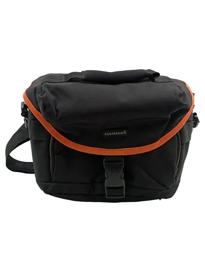 Cullmann Kameratasche Crossbody Bag Schwarz Orange Schultertasche DSLR